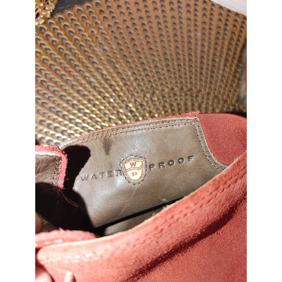 Cole Haan Country Voyager Suede Waterproof Lace Booties Size 7B - Picture 5 of 5